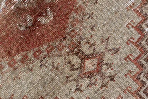 Vintage Oushak Area Rug (4' x 8')